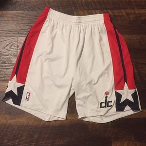Authentic NBA Washington Wizards shorts